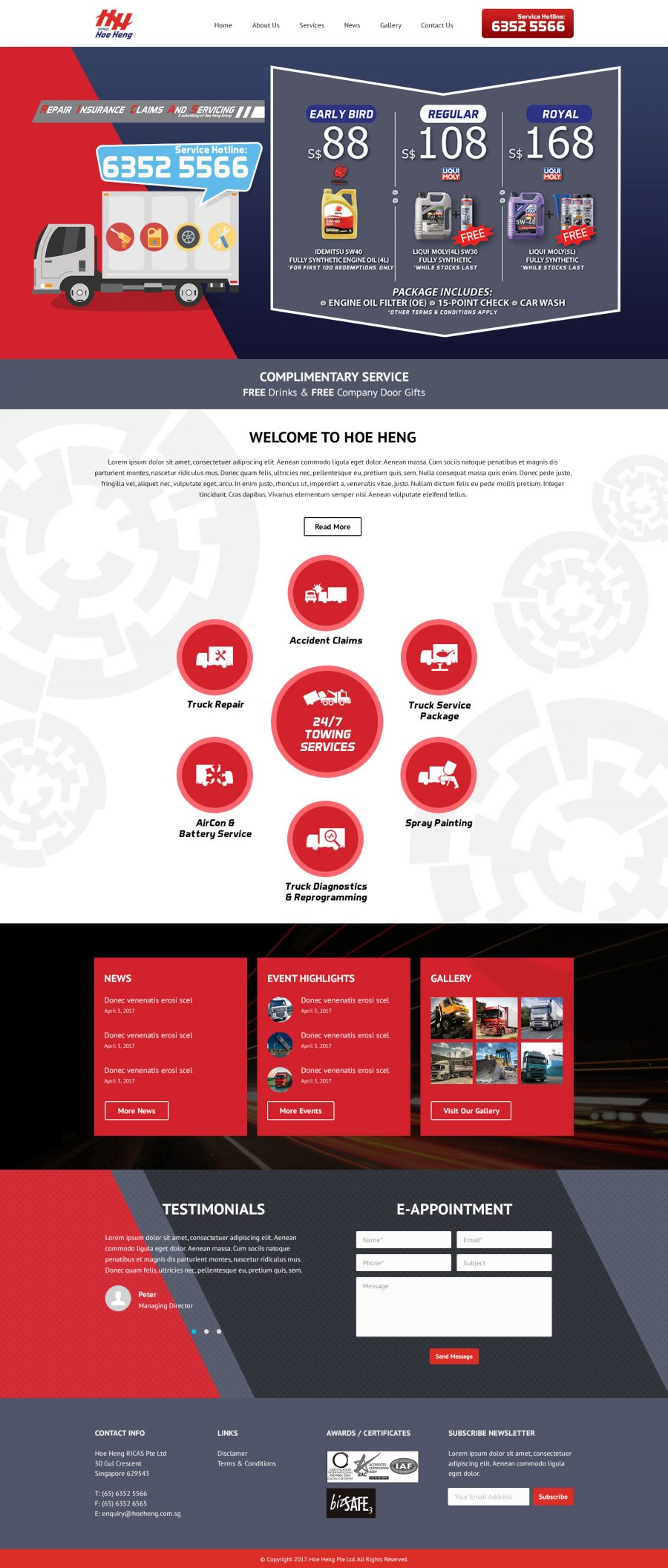 Web design Singapore