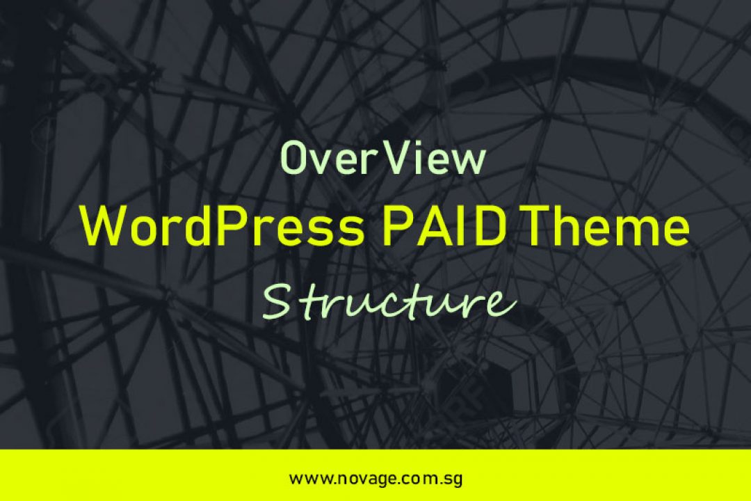 Overview WordPress PAID Theme Structure